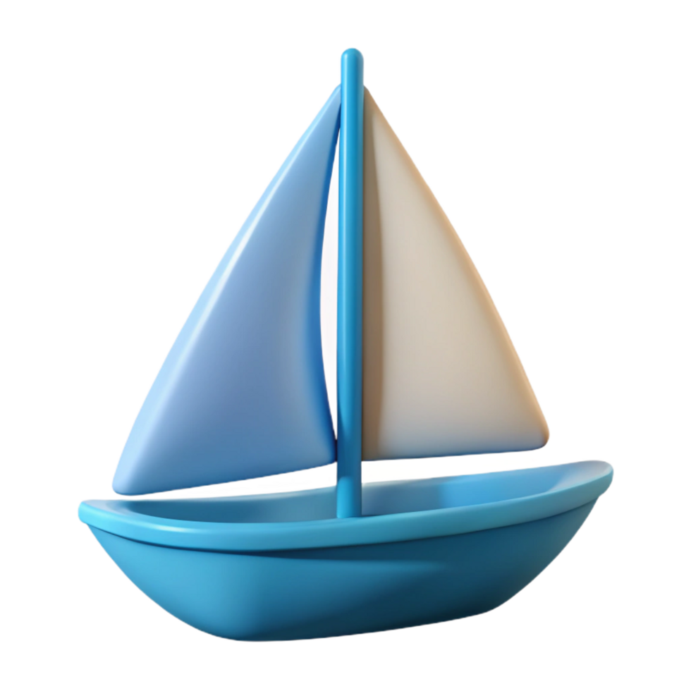 picturesque remarkable Minimal silhouette of a sailing boat. Crisp edges, single-weight stroke with Scalable Design. png