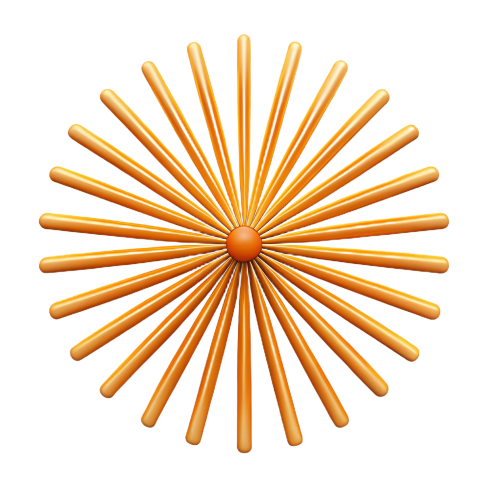 immaculate timeless Radiating lines from a central point, clean lines, geometric with Scalable Design. png
