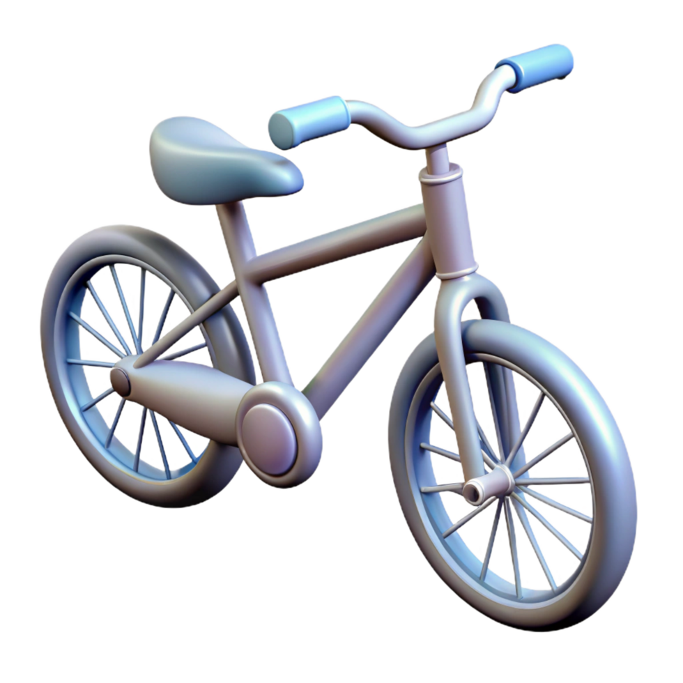 majestic memorable Scalable outline of a bicycle. Single-weight stroke, flat color, clean lines with Scalable Design. png