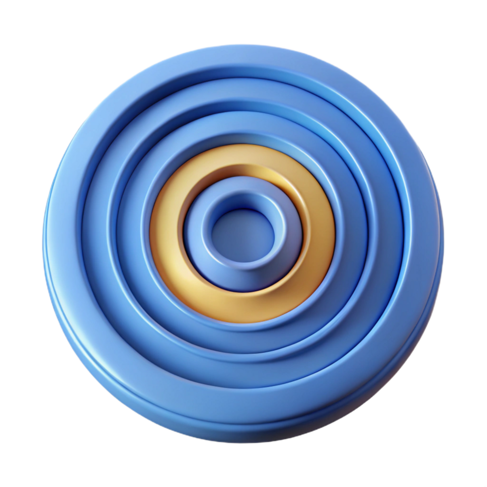 glorious whimsical organic Concentric circles, crisp edges, symmetrical design, minimal with Scalable Design. flawless png