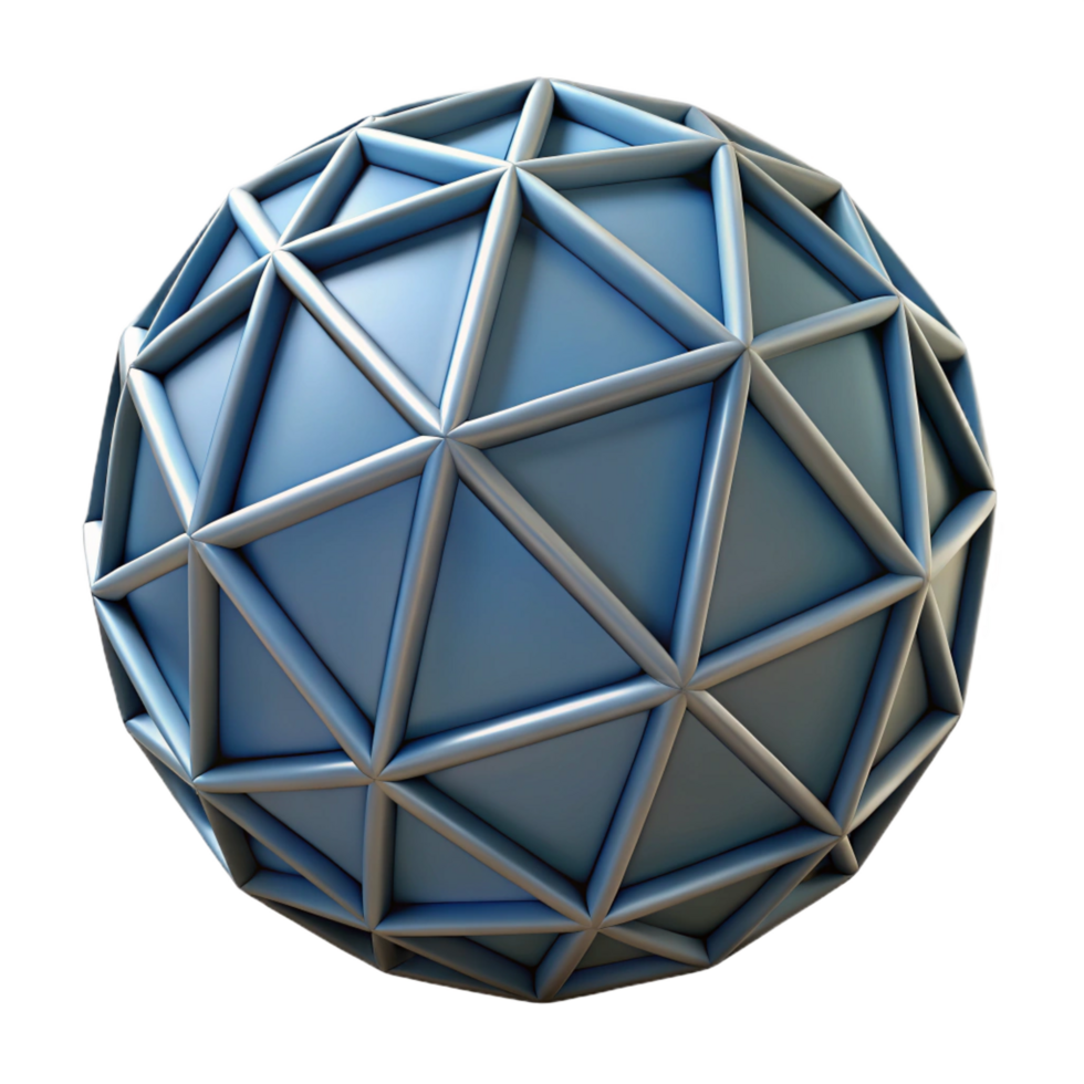 inspired tropical Geometric outline of a sphere. Symmetrical, single-weight stroke, with Scalable Design. gallery standard png