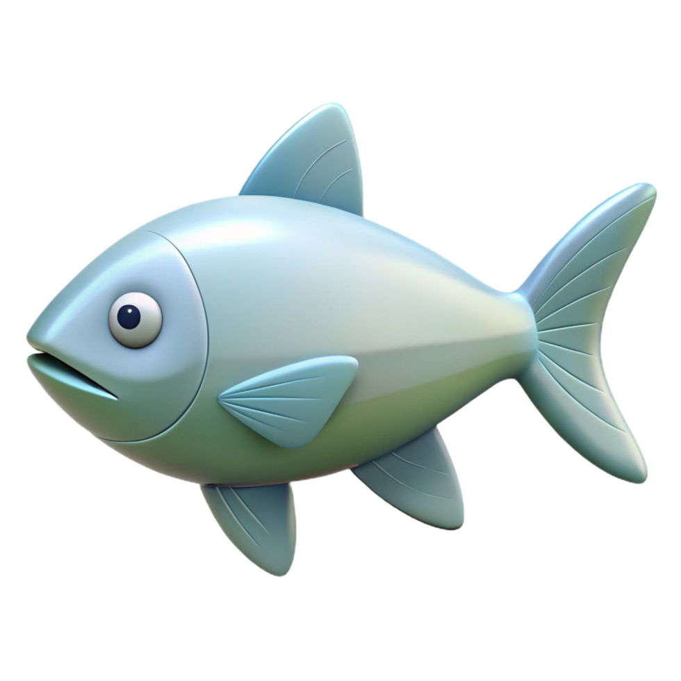 mesmerizing remarkable Simple outline of a fish. Clean lines, flat color, crisp edges with Scalable Design. png