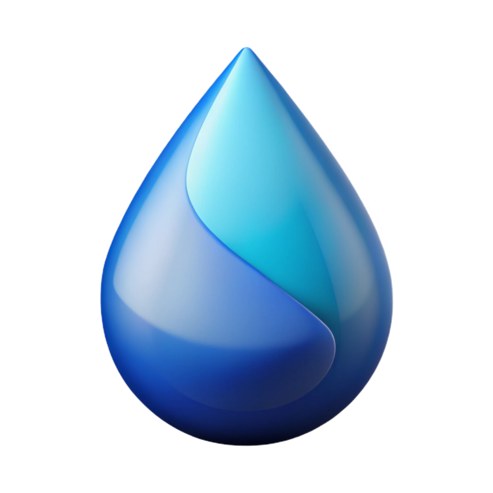 melancholic exquisite Abstract drop logo with clean lines. Minimal, flat color, with Scalable Design. ultra HD png