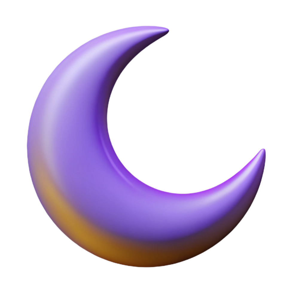 exquisite minimalist Symmetrical silhouette of a crescent moon. Crisp edges, with Scalable Design. genuine png