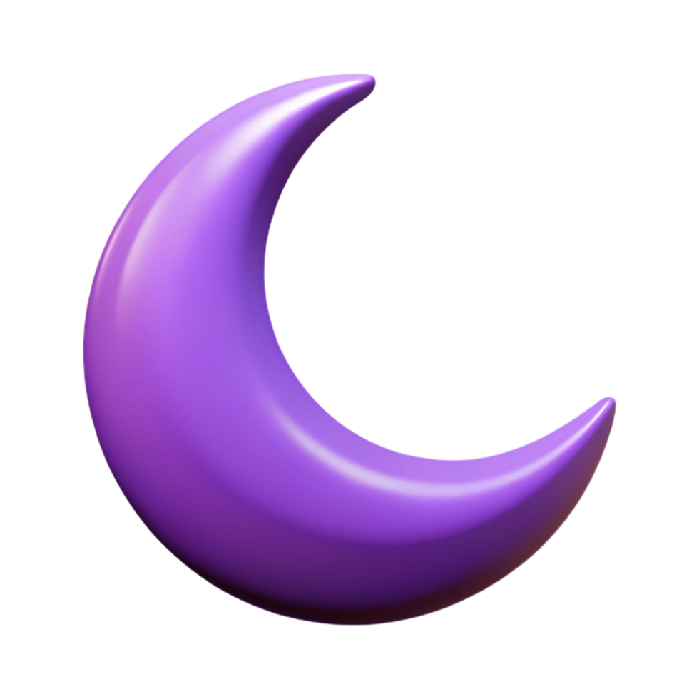 striking futuristic Symmetrical silhouette of a crescent moon. Crisp edges, with Scalable Design. impeccable png