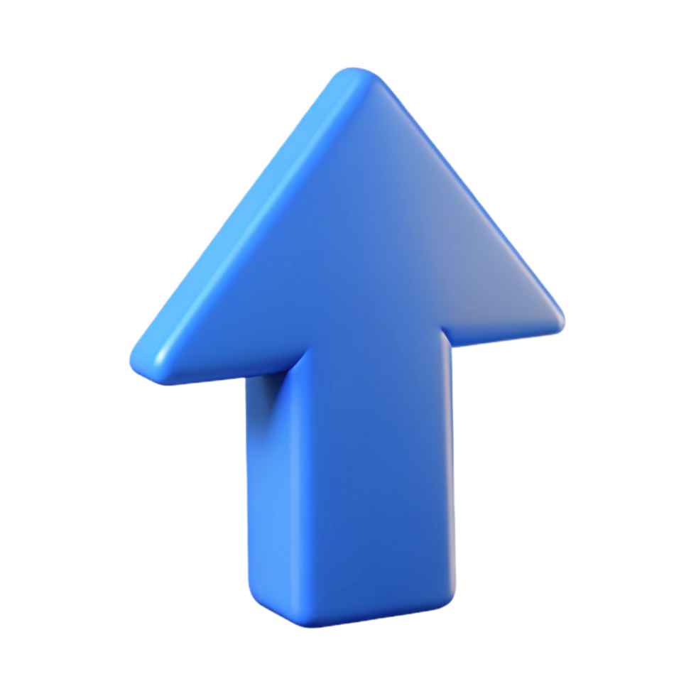glorious distinctive Abstract arrow pointing upwards. Clean lines, sharp edges, flat color. with Scalable Design. png