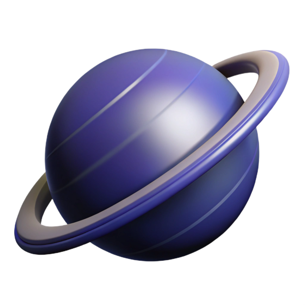 inspired modern Scalable silhouette of a planet. Single-weight stroke, sharp edges with Scalable Design. flawless png