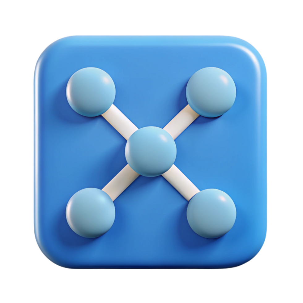 mesmerizing celebrated Four connected dots forming a square. Clean lines, flat color, symmetrical design with Scalable Design. png