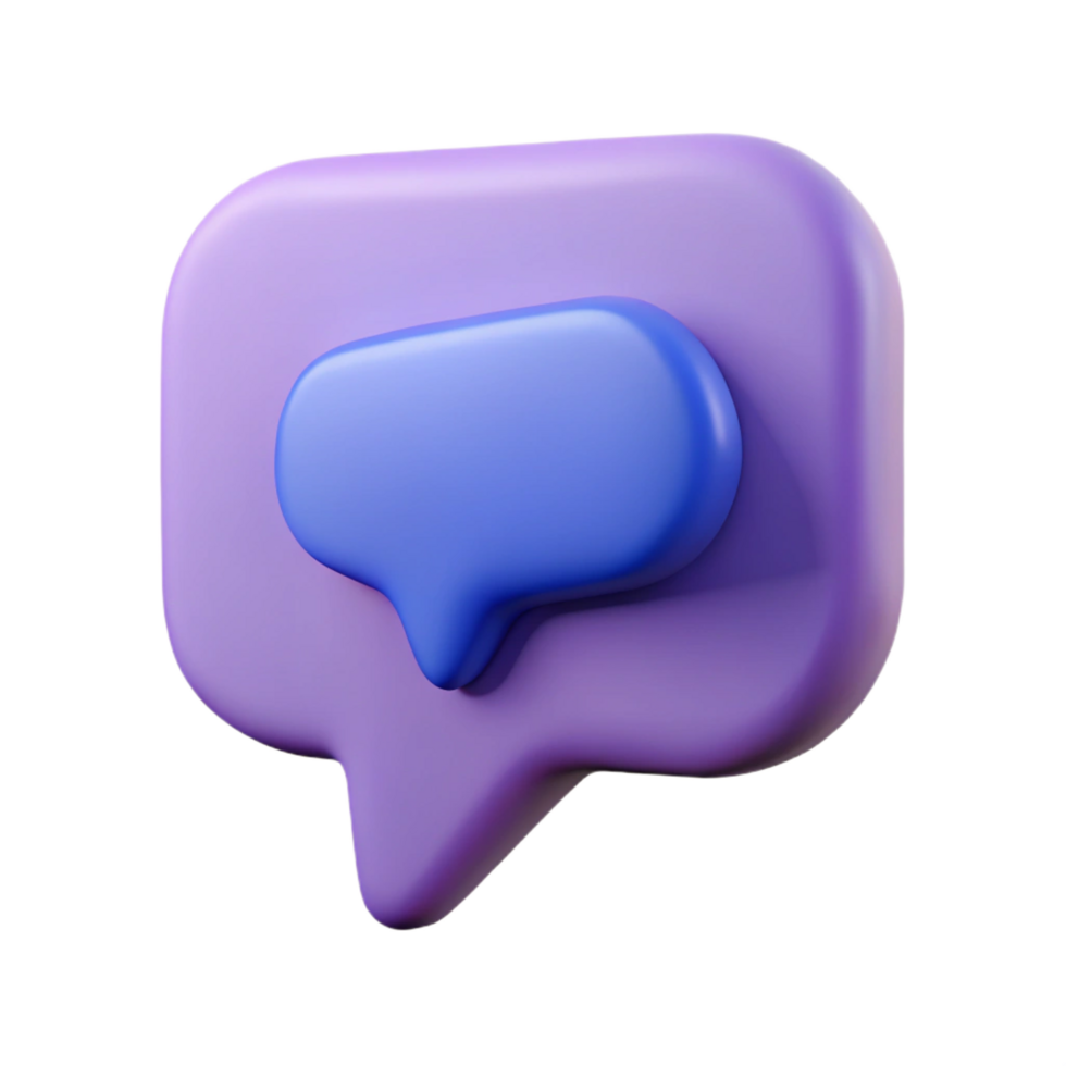 majestic futuristic Stylized speech bubble icon. Flat color, scalable design, single-weight stroke with Scalable Design. high resolution png