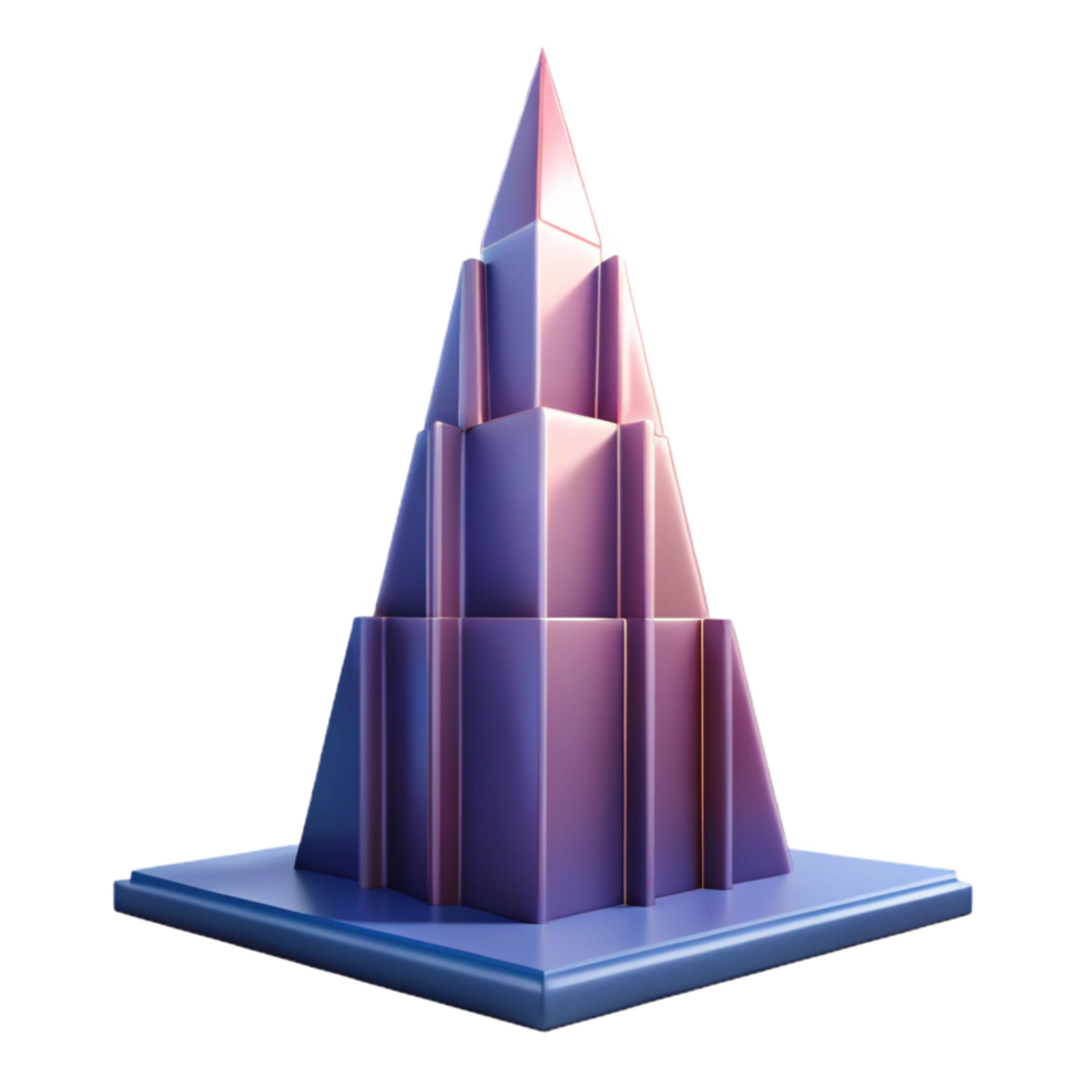 energetic striking Geometric silhouette of a skyscraper. Crisp edges, scalable, single-weight stroke with Scalable Design. gallery standard png