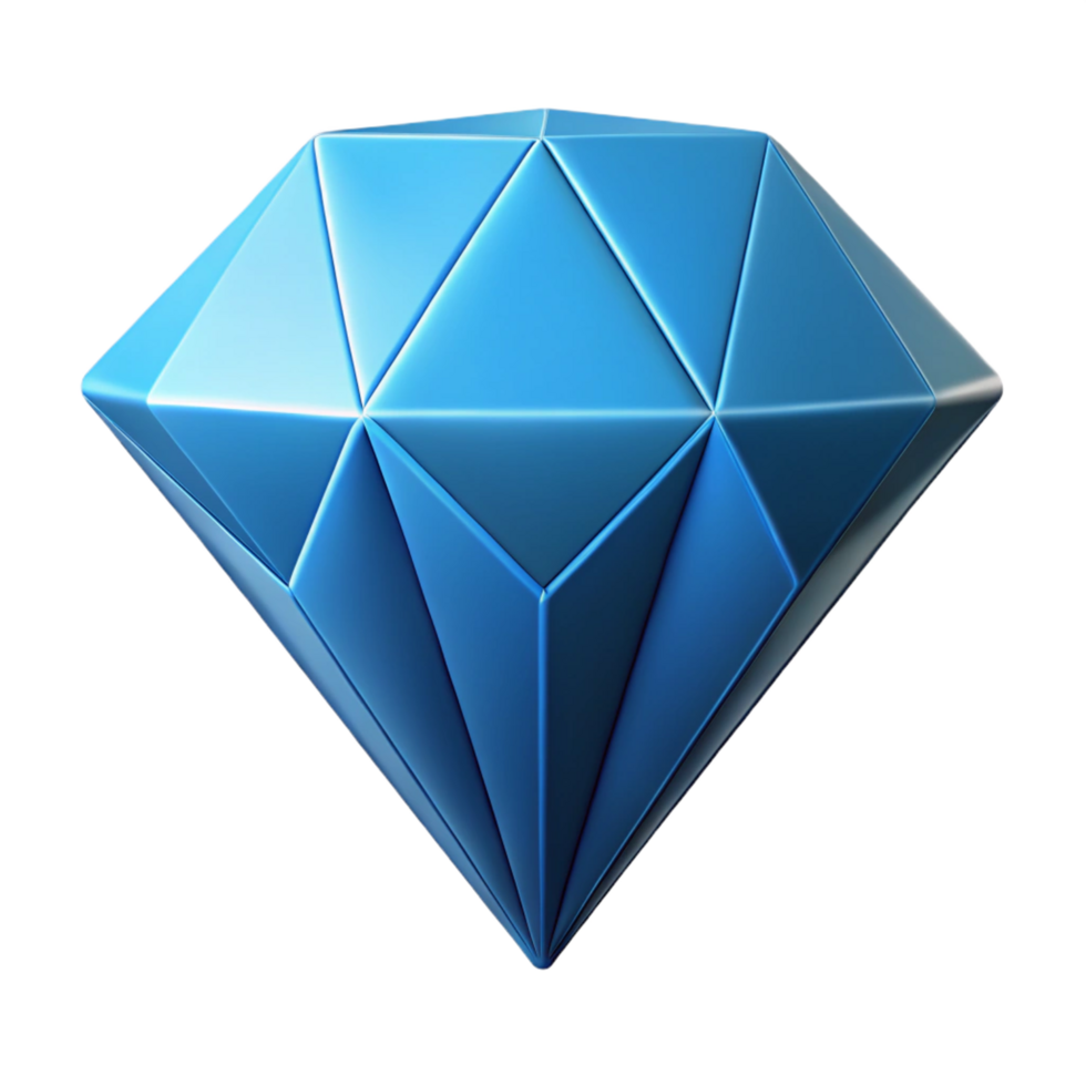 alluring classic Geometric silhouette of a diamond. Flat color, crisp edges, with Scalable Design. crisp png