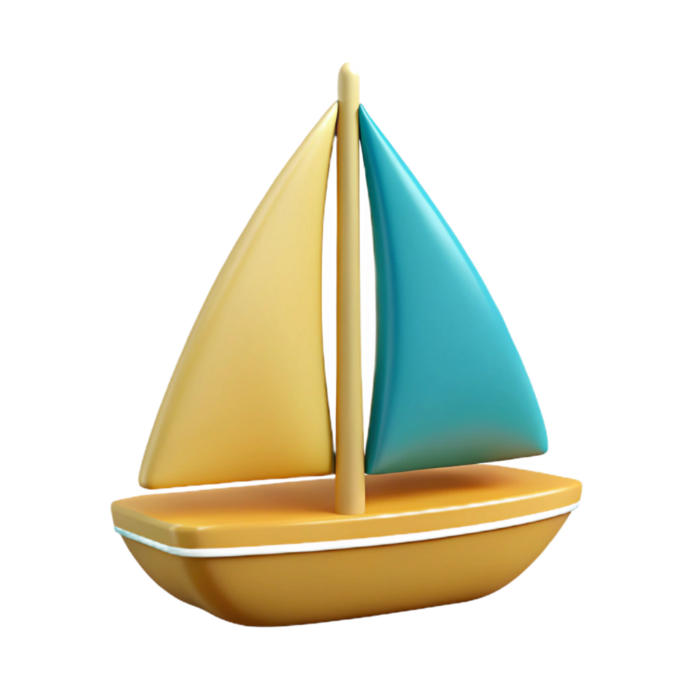 dramatic acclaimed Flat color silhouette of a sailboat. Clean lines, minimal design with Scalable Design. png