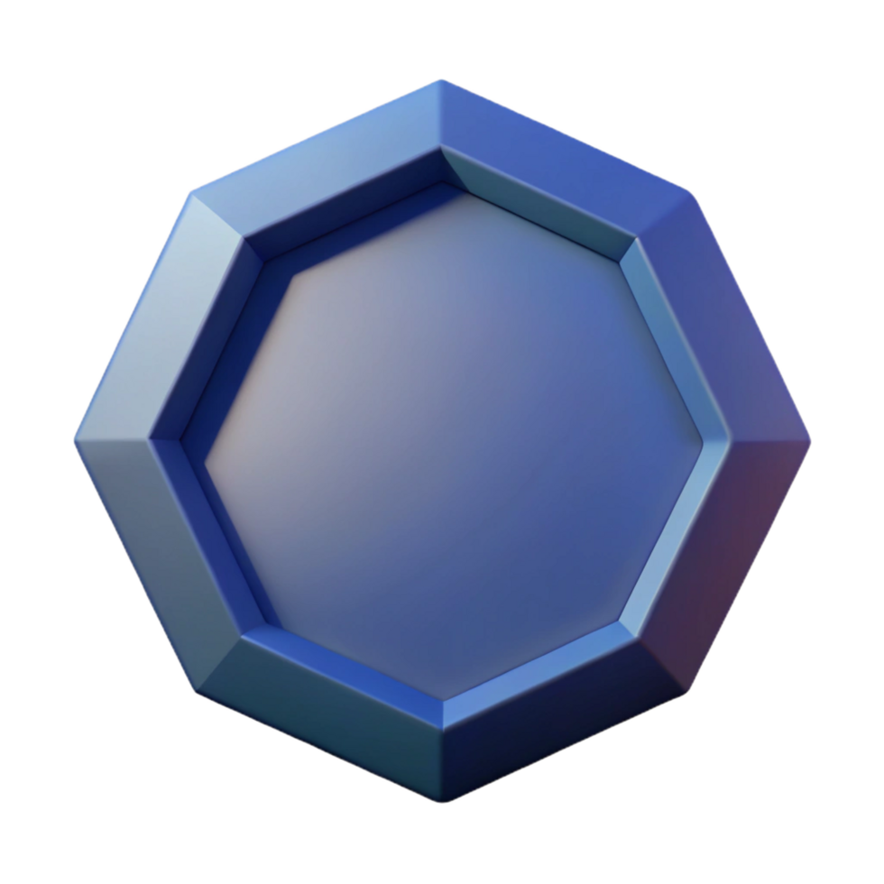 whimsical mesmerizing Geometric silhouette of an octagon. Flat color, clean lines, with Scalable Design. artisan png