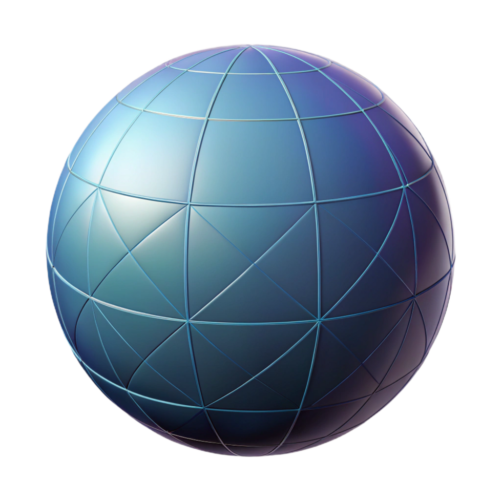 spectacular inspired Geometric silhouette of a sphere. Flat color, clean lines, with Scalable Design. png