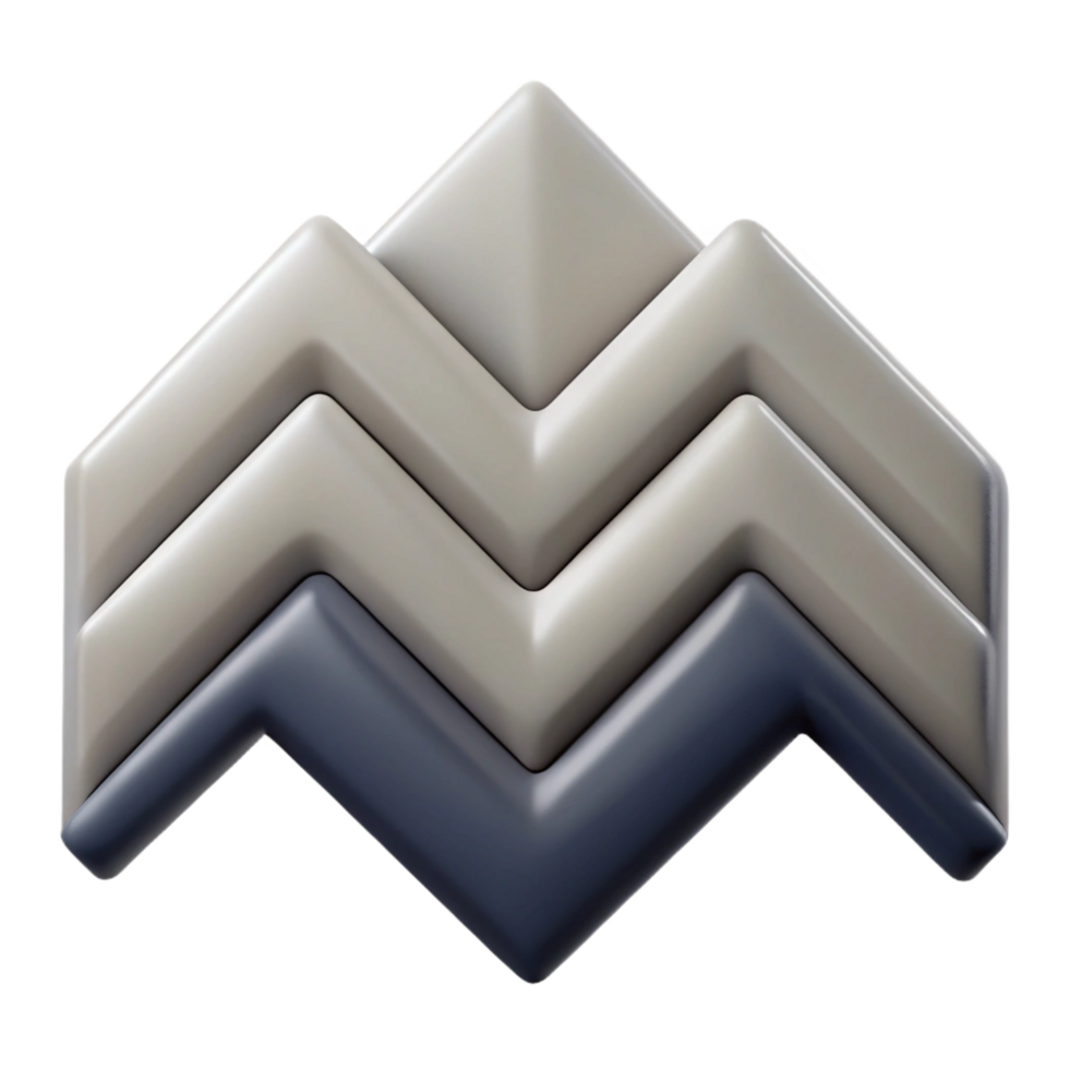 pristine nordic Zigzag pattern, crisp edges, minimal, with Scalable Design. impeccable png