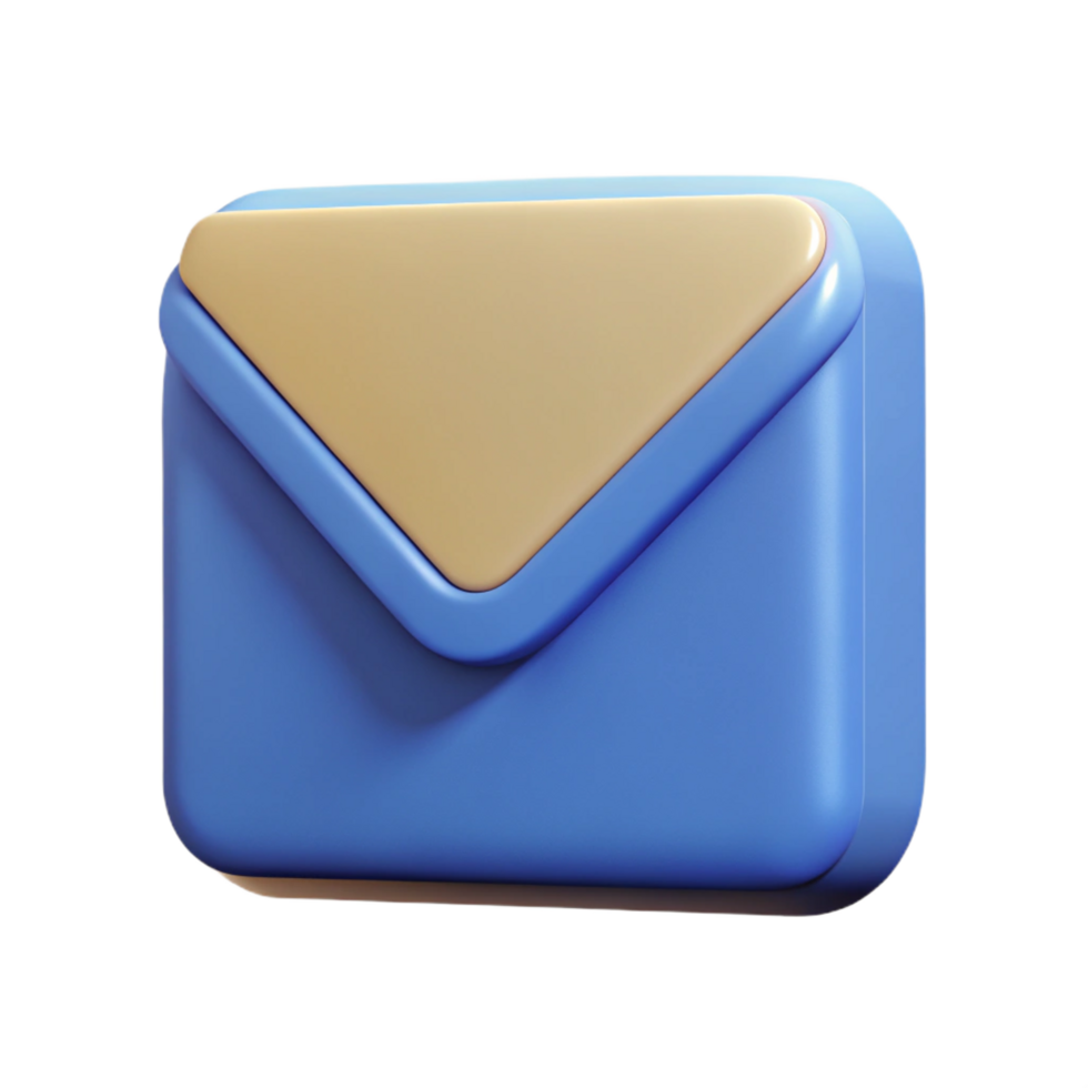 quintessential tropical Crisp edges email icon. Minimal, single-weight stroke with Scalable Design. high quality png