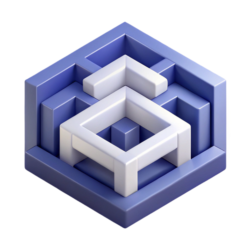 timeless urban Geometric isometric pattern with solid colors. Clean lines, with Scalable Design. sharp png