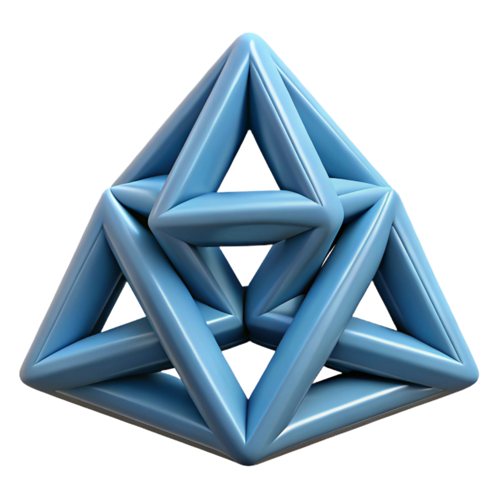 serene unparalleled Geometric pattern of interlocking triangles. Minimal, with Scalable Design. png