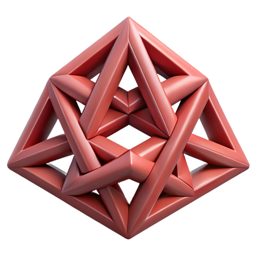 radiant tranquil retro Geometric pattern of interlocking triangles. Minimal, with Scalable Design. genuine png