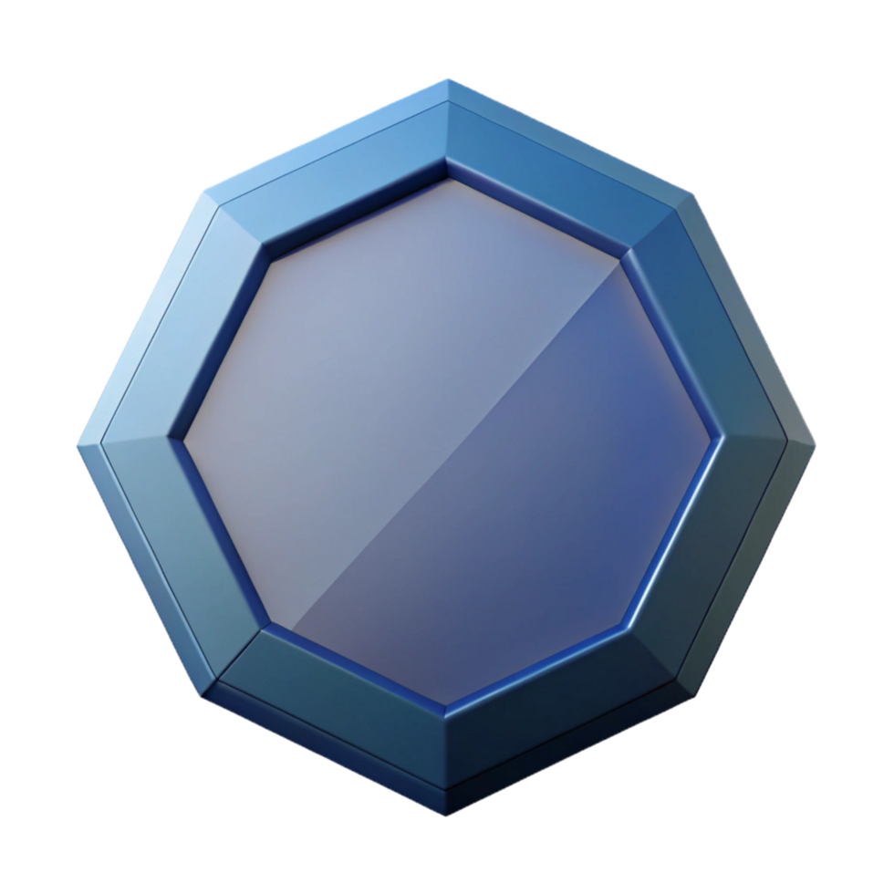 notable victorian Geometric silhouette of an octagon. Clean lines, minimal, flat color with Scalable Design. precision png