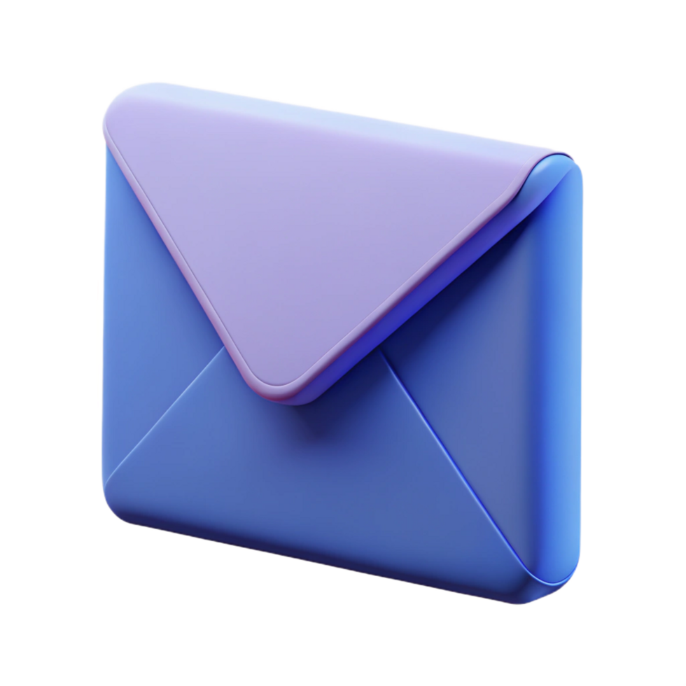 melancholic spectacular Stylized envelope with clean lines and solid color. Minimal, with Scalable Design. perfect clarity png