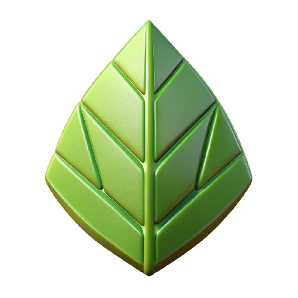 dazzling notable Geometric leaf icon. Clean lines, scalable, crisp edges with Scalable Design. png