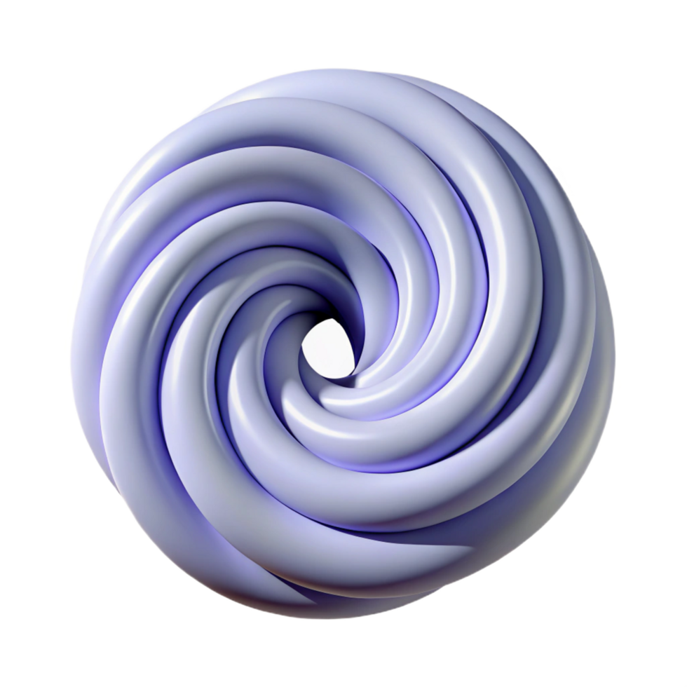 tranquil vibrant Clean lines forming an abstract spiral shape. Scalable, single-weight stroke with Scalable Design. premium png