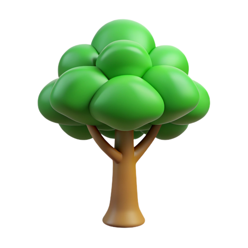 dazzling dynamic surreal Clean lines depict a stylized tree. Flat green. with Scalable Design. genuine png