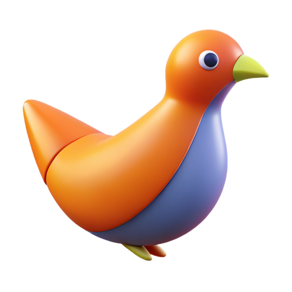 exquisite traditional Symmetrical abstract bird shape, flat color, single-weight stroke with Scalable Design. authentic png