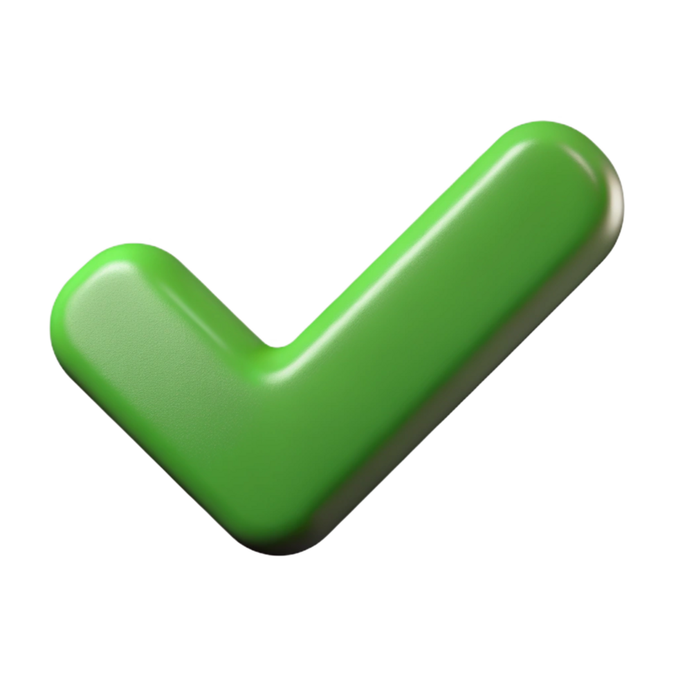 vibrant bold traditional Clean lines forming a checkmark, minimal design, flat forest green with Scalable Design. high quality png