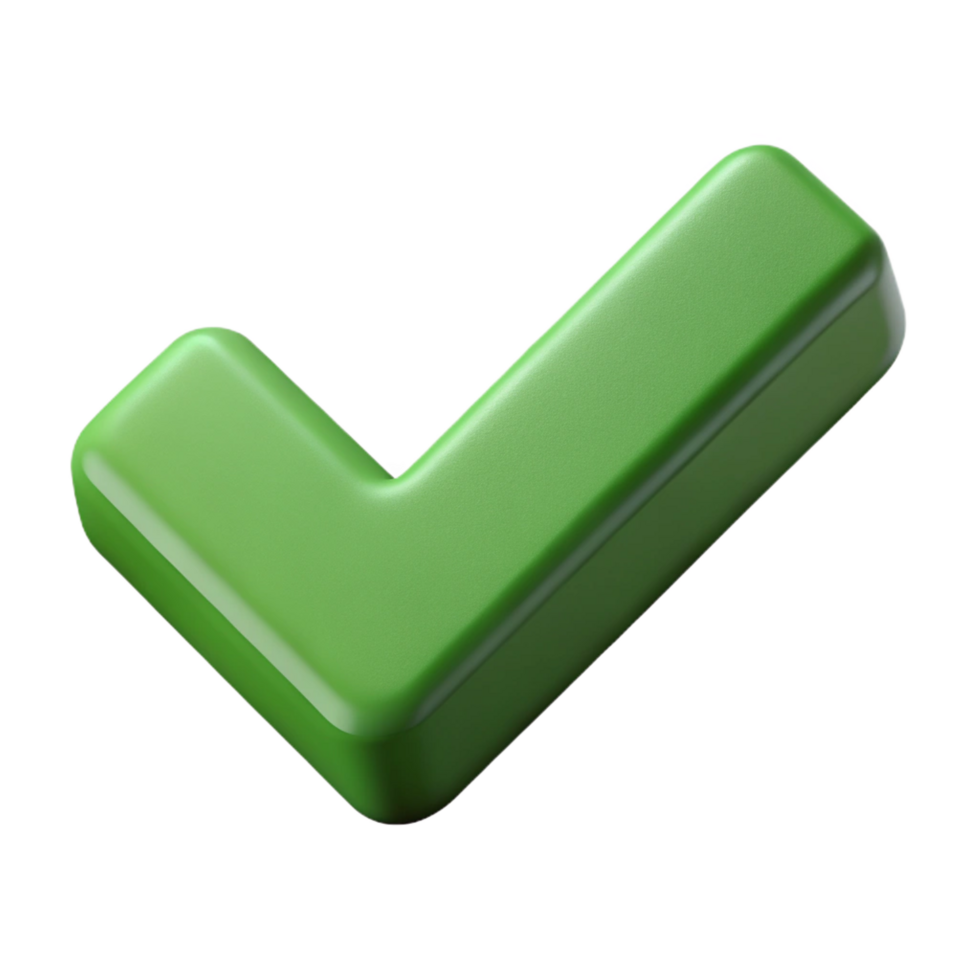 breathtaking mysterious vintage Clean lines forming a checkmark, minimal design, flat forest green with Scalable Design. handcrafted png