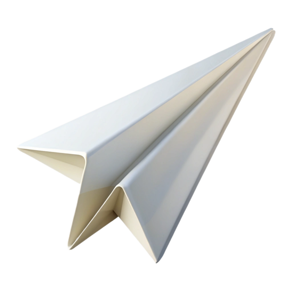 hypnotic signature Minimal design of a paper airplane. Crisp edges. Flat white. with Scalable Design. png