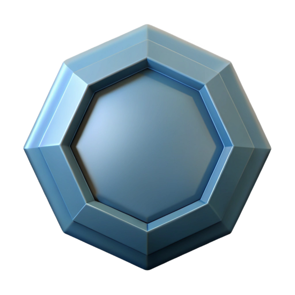 inspired art deco Geometric monoline octagon. Clean lines, scalable, crisp edges with Scalable Design. expertly shot png