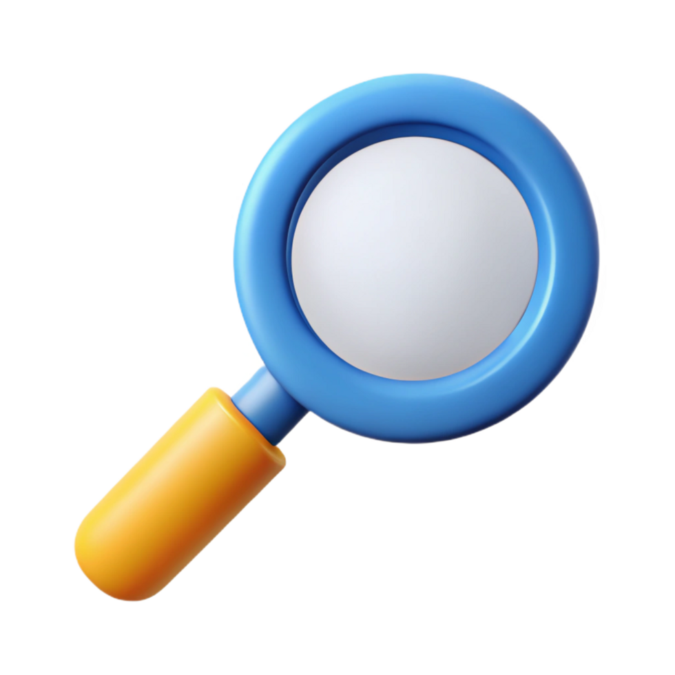 serene rare A scalable magnifying glass icon. Single-weight stroke, flat color, clean lines with Scalable Design. png