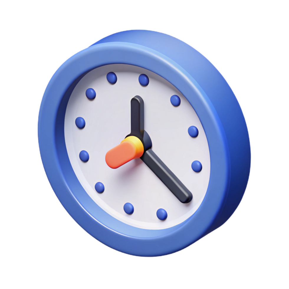 elegant romantic renaissance Isometric clock face with hands. Symmetrical, clean lines with Scalable Design. high quality png