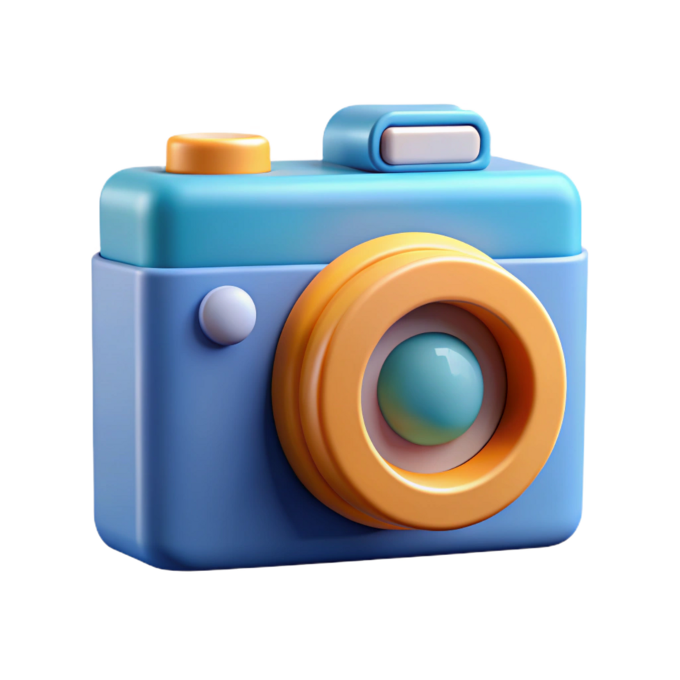 radiant iconic A flat color camera icon. Clean lines, minimal design, symmetrical with Scalable Design. png