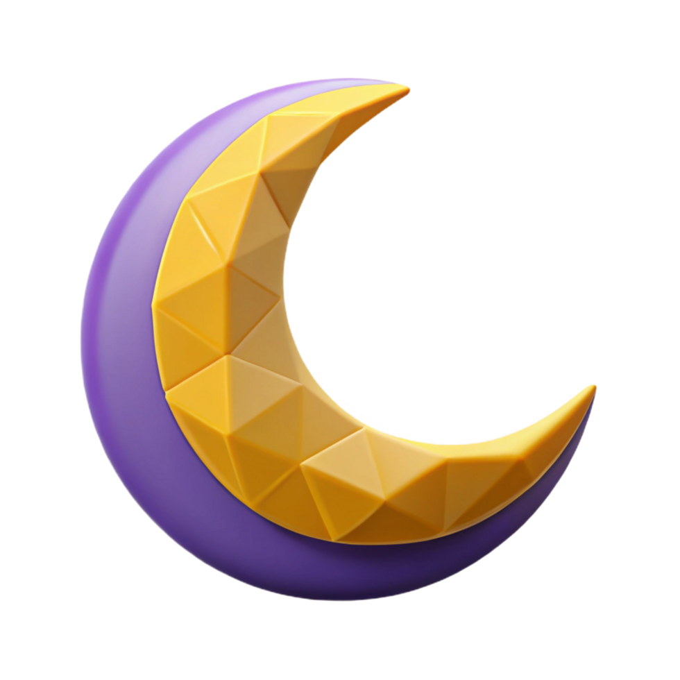 serene vintage A geometric crescent moon icon. Clean lines, flat color, with Scalable Design. genuine png