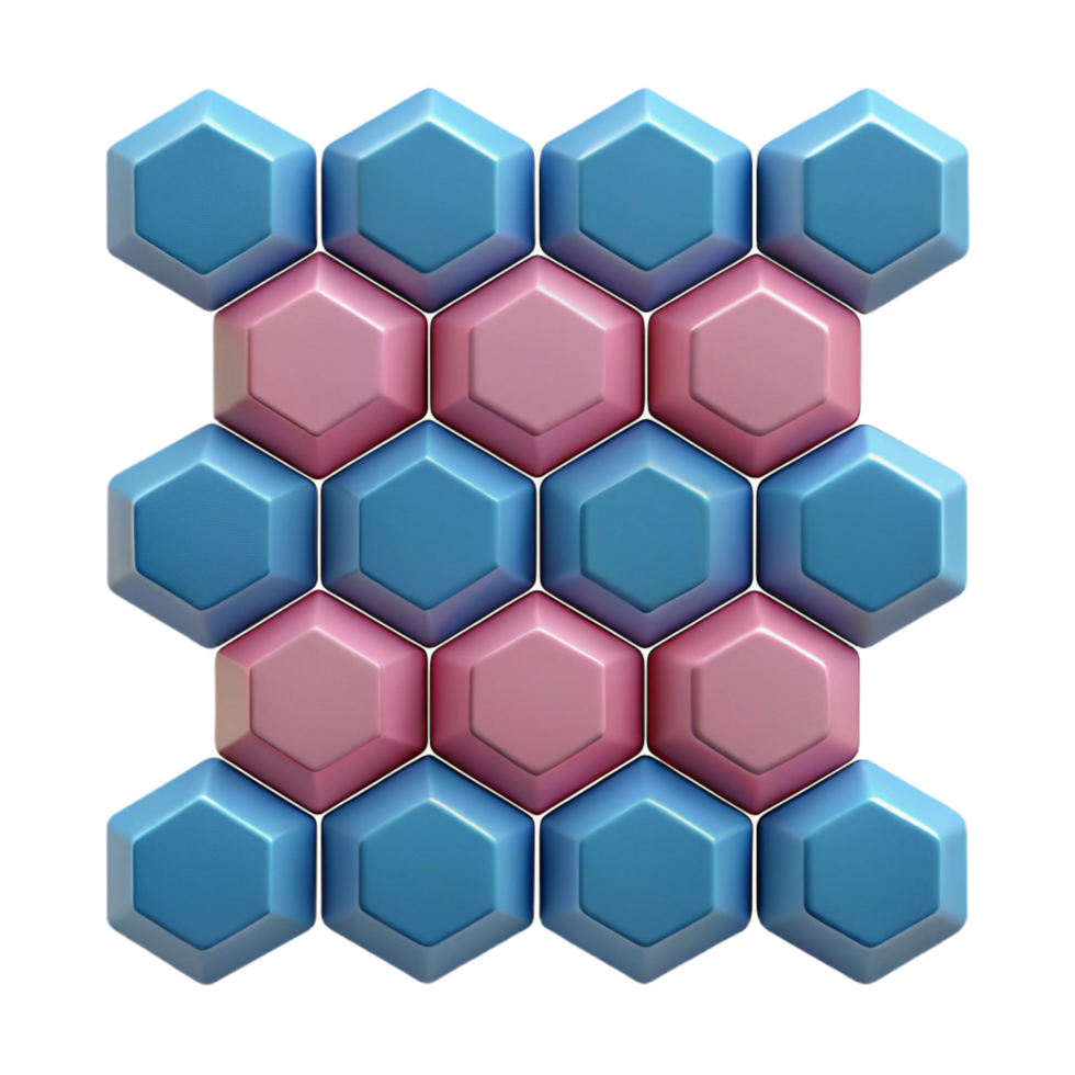 pristine art deco A repeating pattern of octagons, flat color, symmetrical, geometric with Scalable Design. flawless png