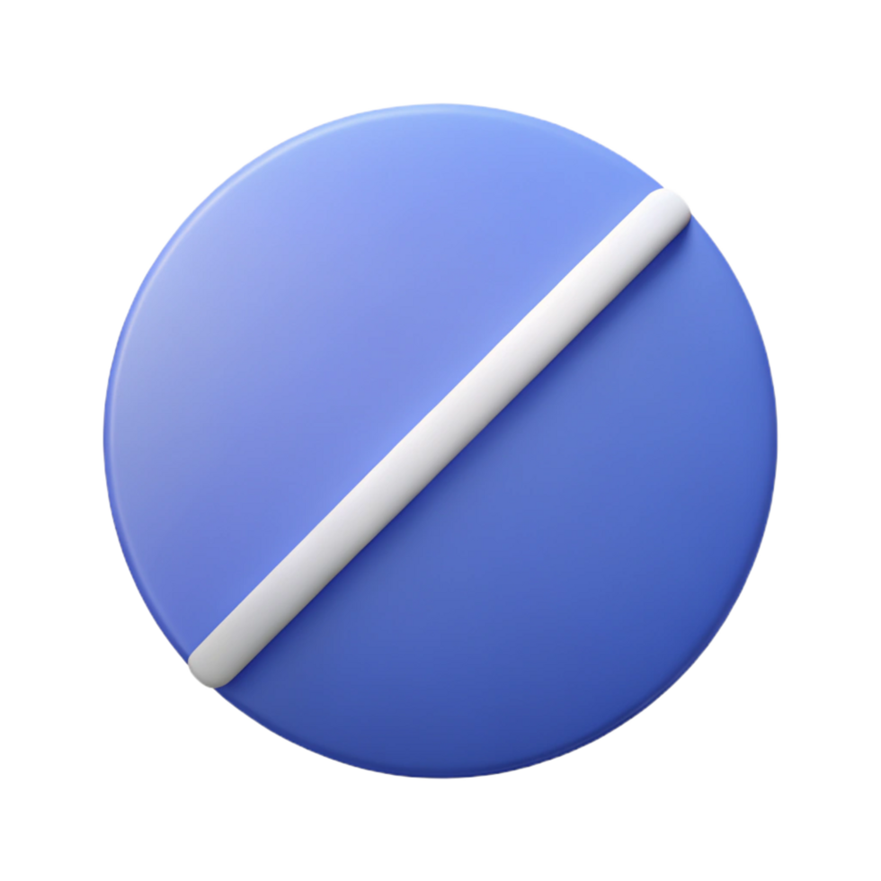 captivating intense tropical Circle with a diagonal line through it. Minimal, crisp edges, flat color with Scalable Design. masterfully captured png