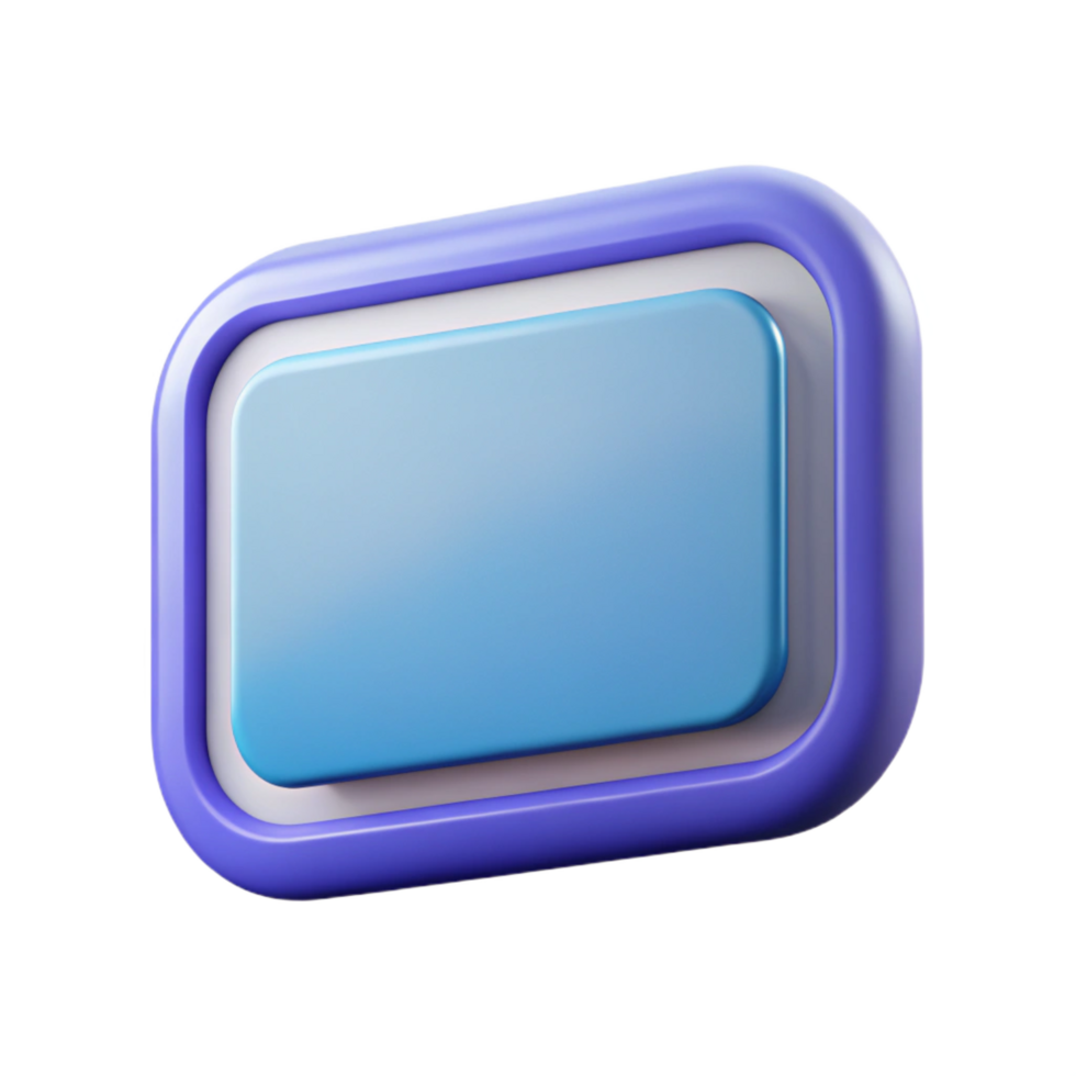 rare nordic Rectangular badge with rounded corners. Clean lines, flat color, minimal with Scalable Design. 8K png