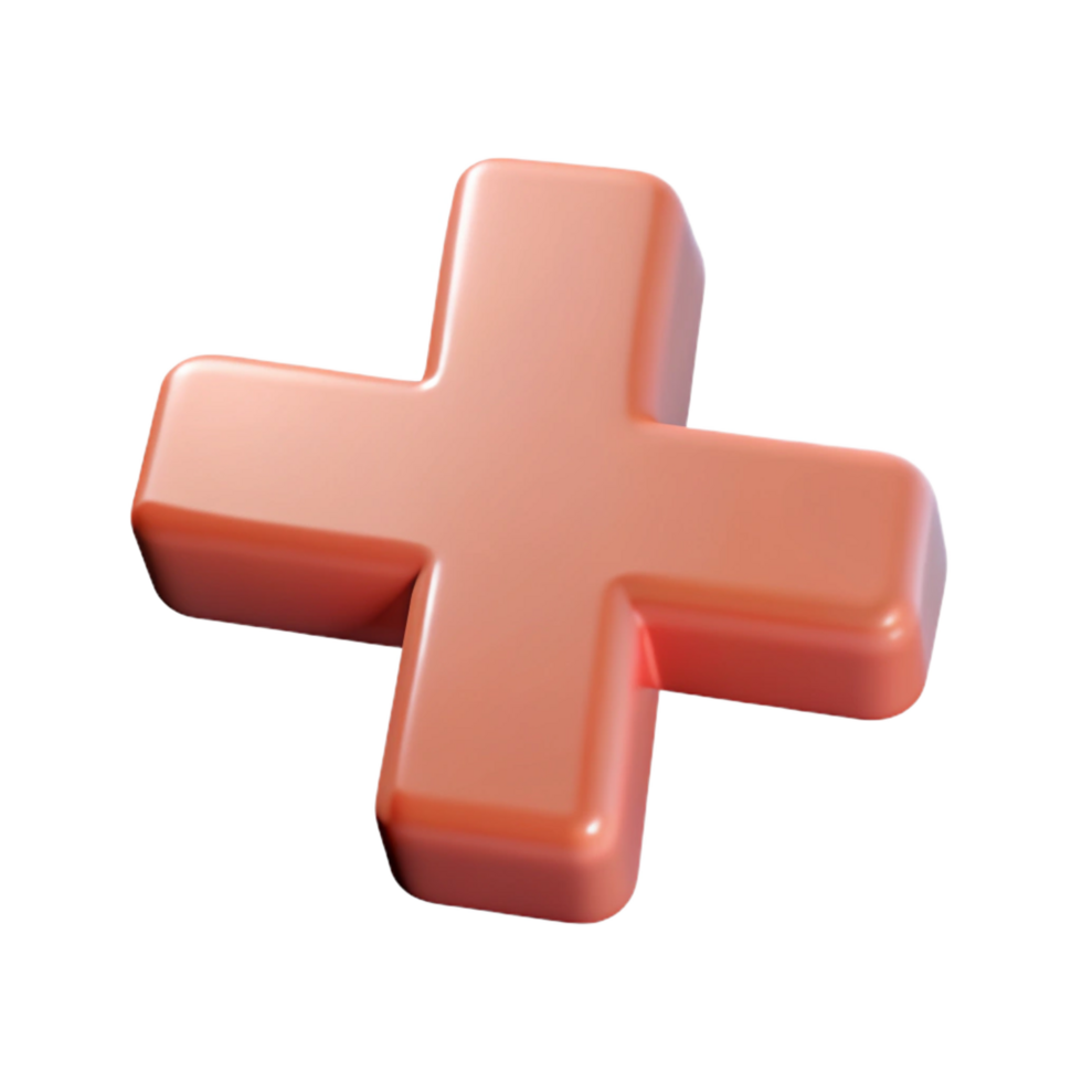 dazzling elegant Plus sign. Addition, positivity. Crisp edges, symmetrical with Scalable Design. expertly shot png