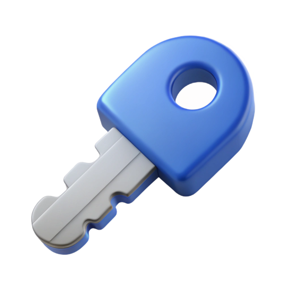 reflective serene Key icon with a serrated edge. Clean lines, scalable, single-weight stroke with Scalable Design. handcrafted png