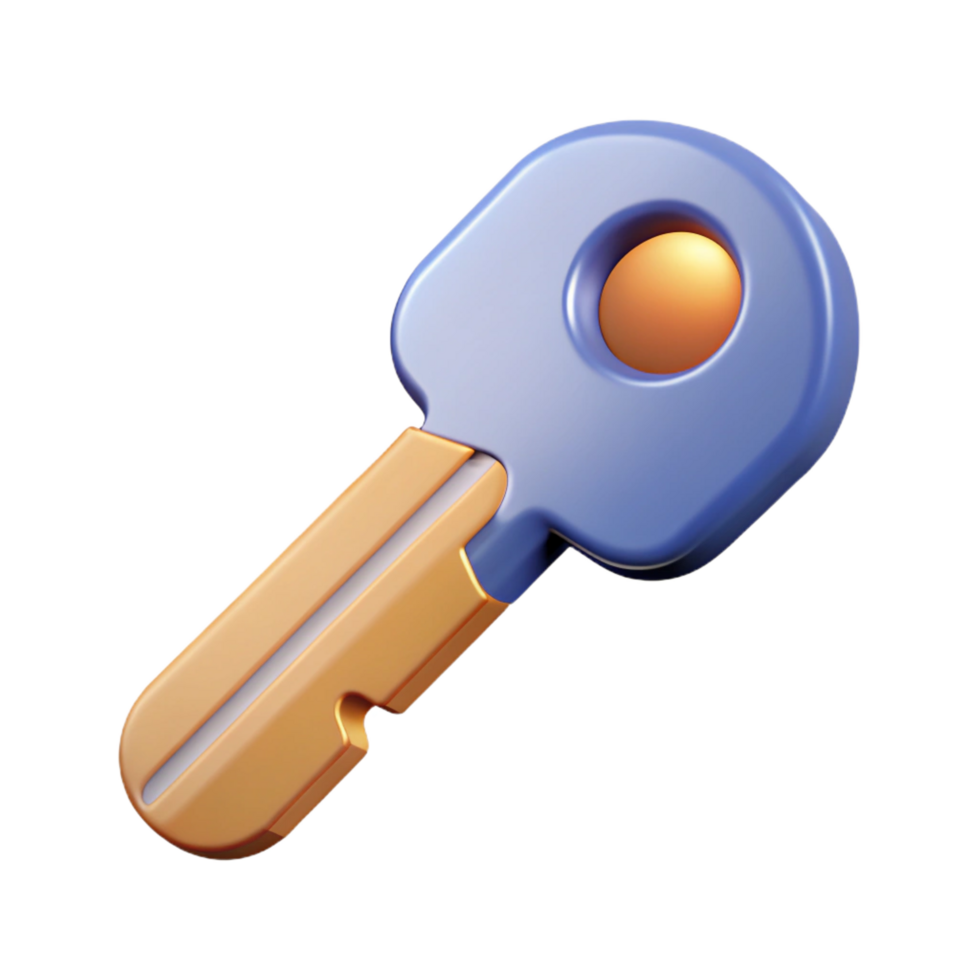 exemplary classic Key icon with a serrated edge. Clean lines, scalable, single-weight stroke with Scalable Design. original png