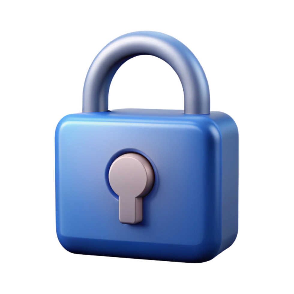 timeless avant-garde Lock icon with a keyhole. Crisp edges, flat color, minimal design with Scalable Design. masterfully captured png