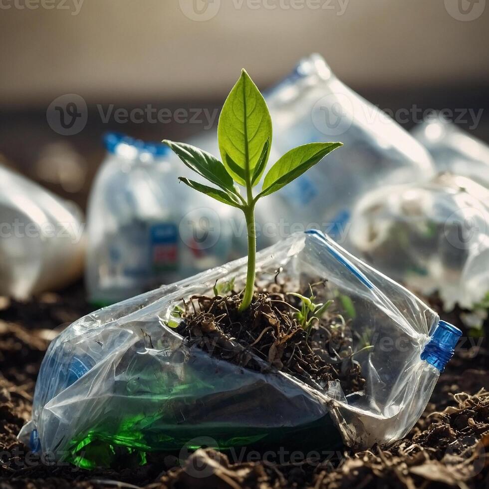 New life through plastic photo