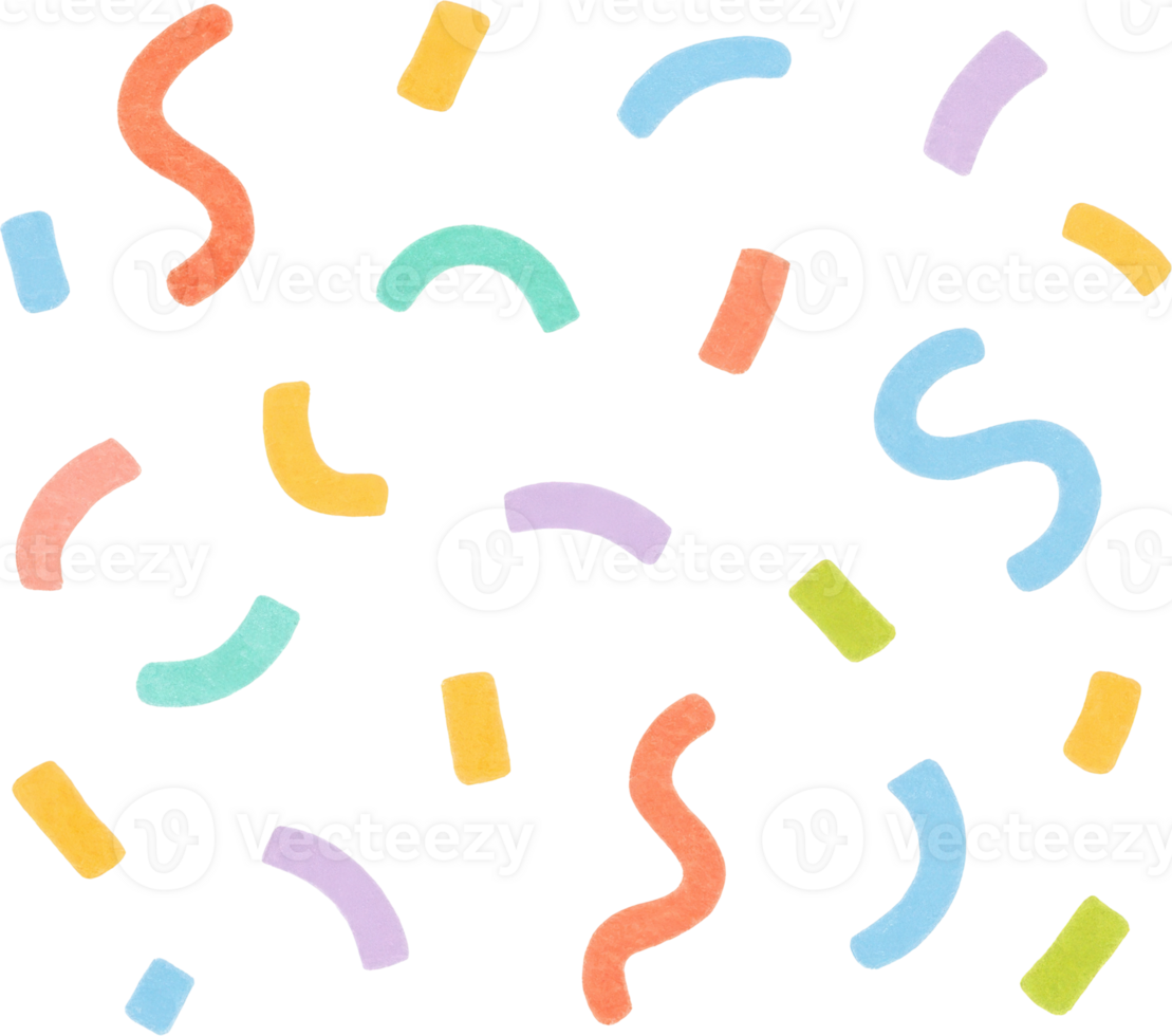 Playful Abstract Shapes and Colors png