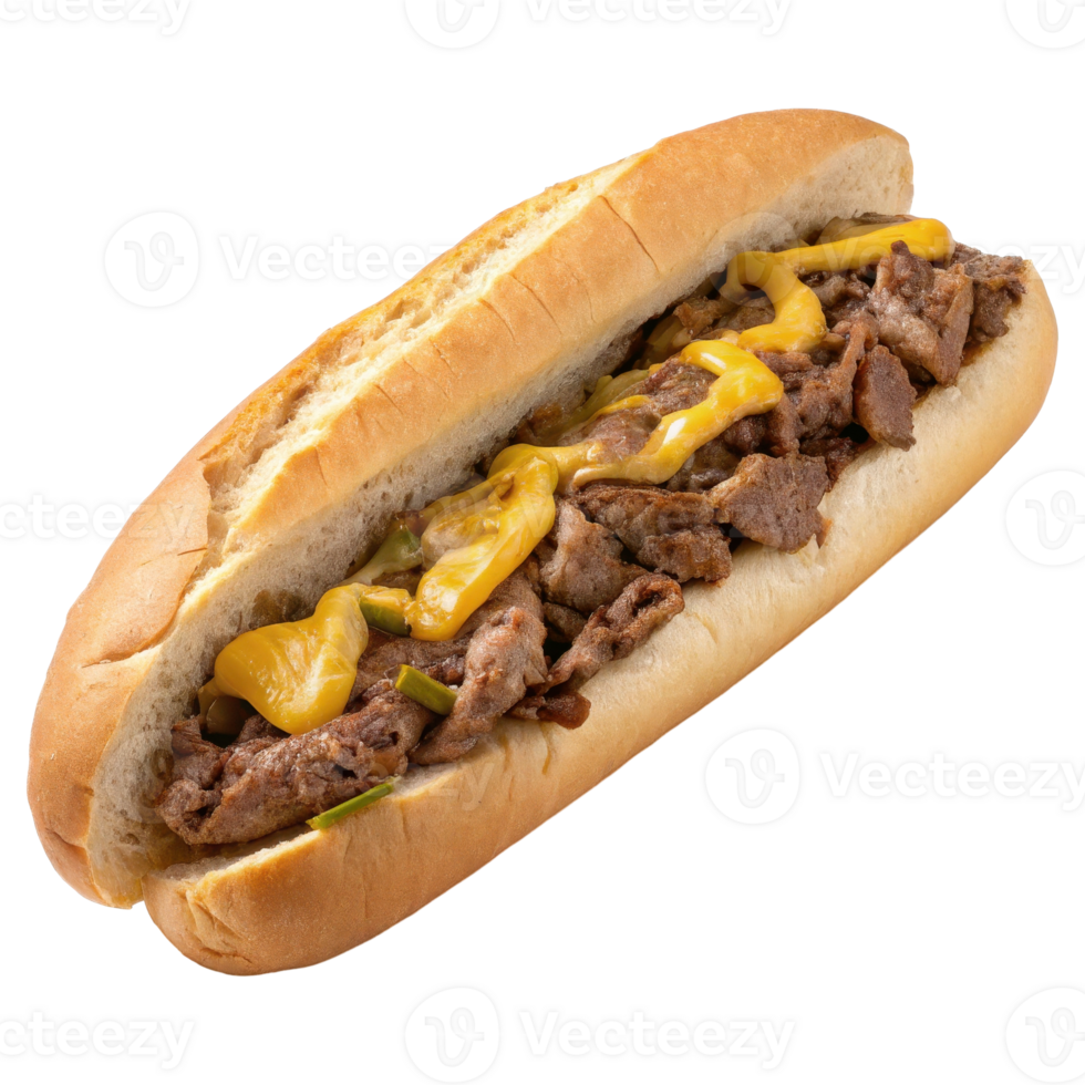 Tempting Philly Cheesesteak Sandwich png