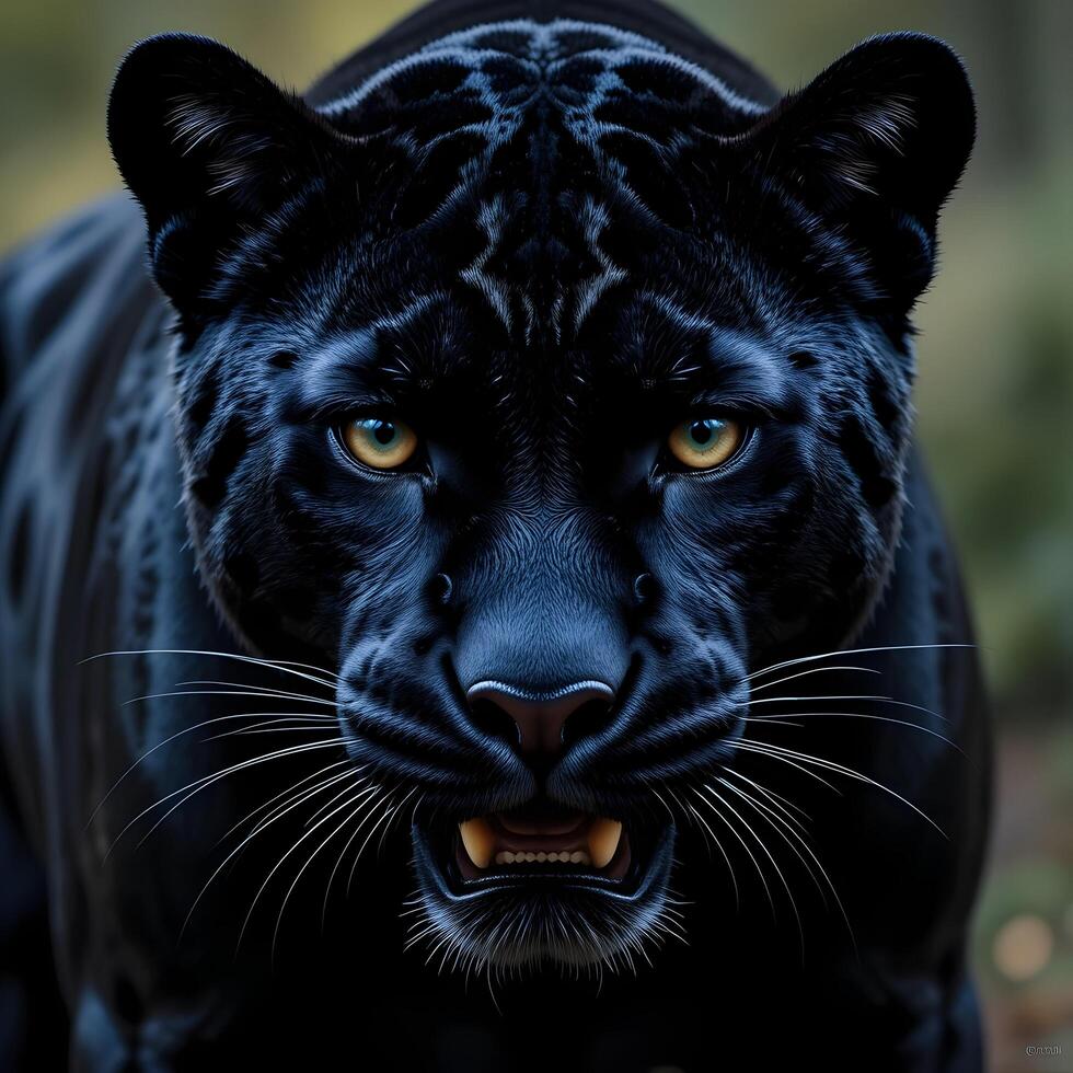 Black panther, black panther, black panther, black panther, black panther photo