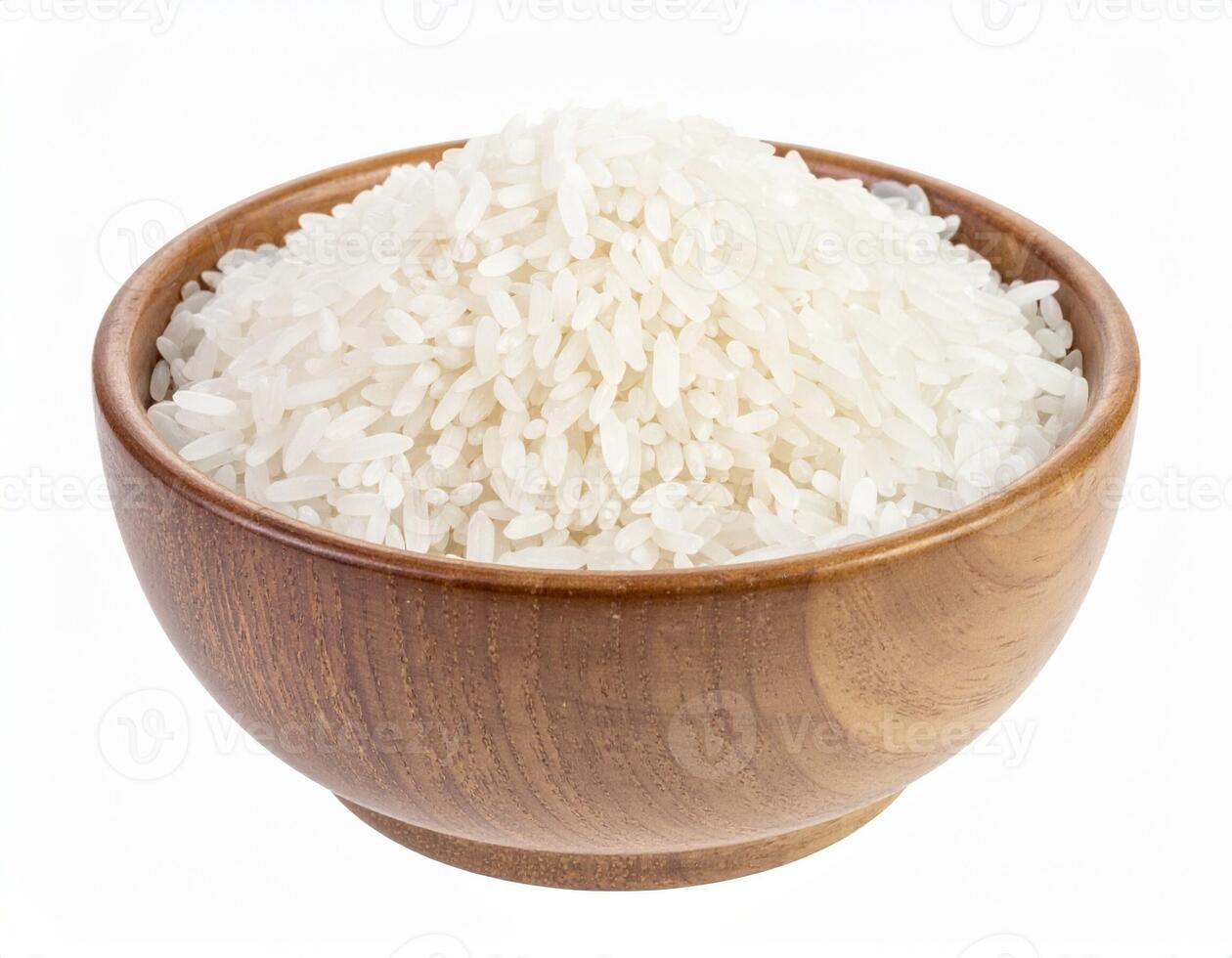 Soft Fluffy White Rice Served in a Clean Bowl for a Simple Delight photo