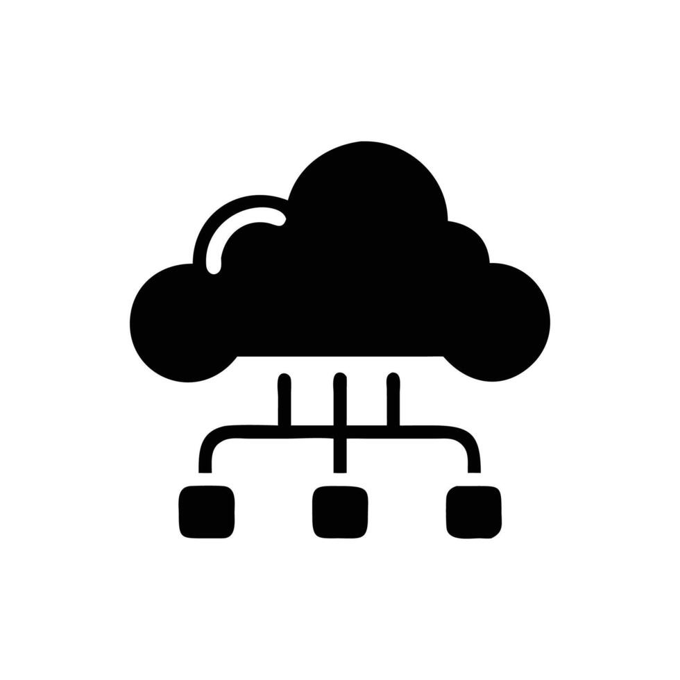 Abstract black solid background with even texture and depth vector